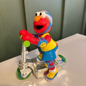 2000 Elmo Scooter Press N Go Toy